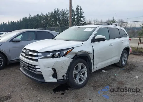 2017 Toyota Highlander Limited from USA, damaged, VIN 5TDYZRFH8HS209439